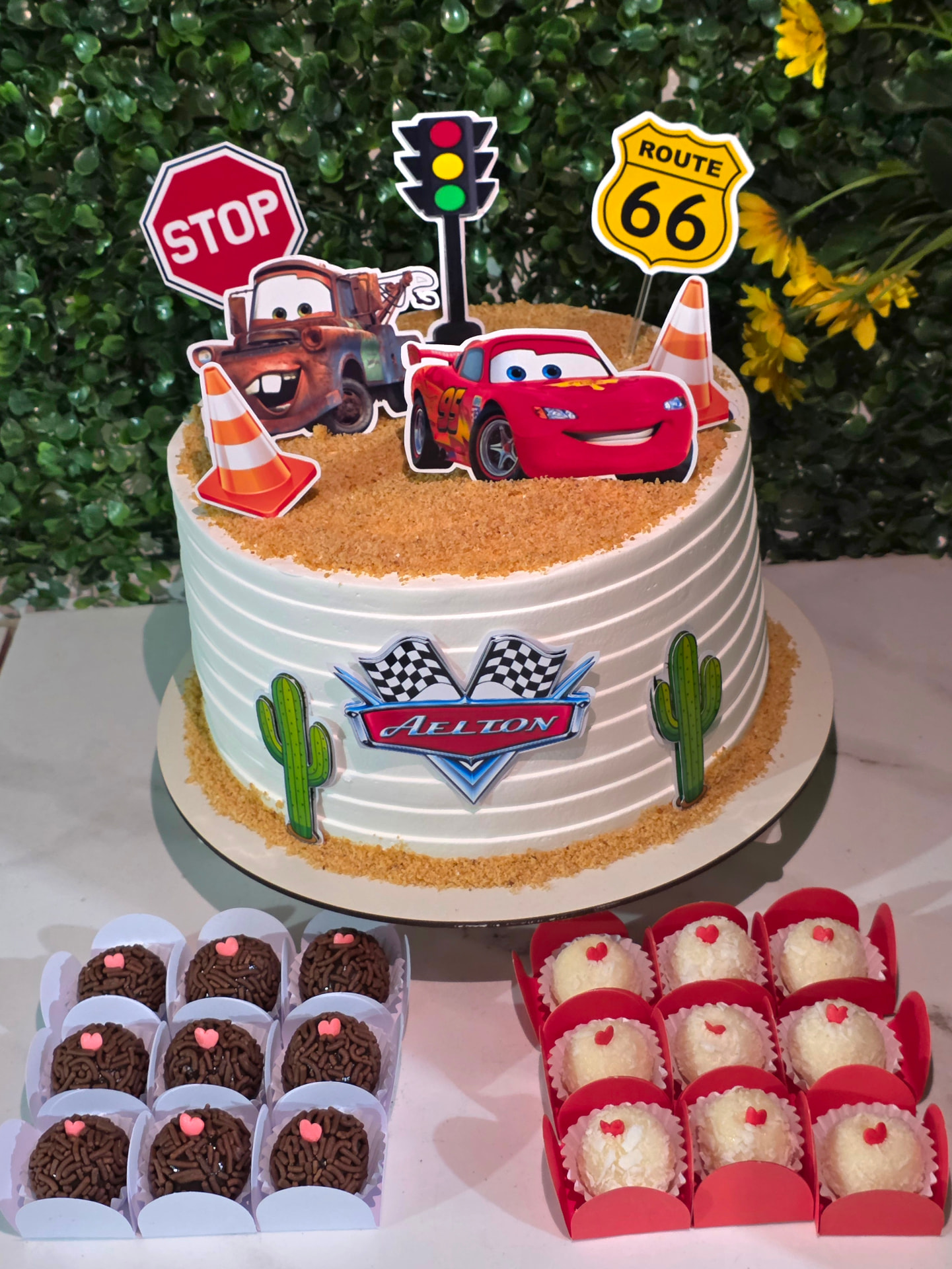 Bolo Temático Carros